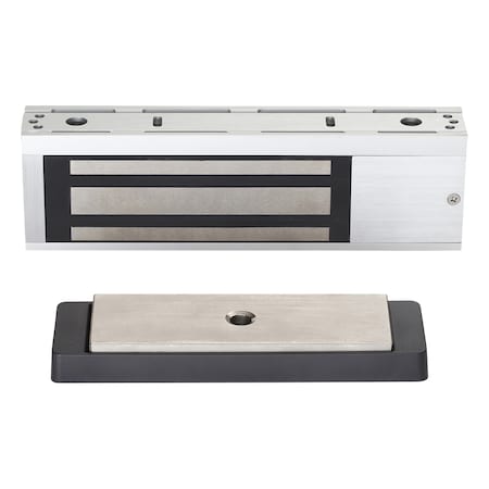 Schlage Electronics Mag Lock, Single Door, US32D, DSM, ATS, Automatic, 1000lb M450P ATS/LED